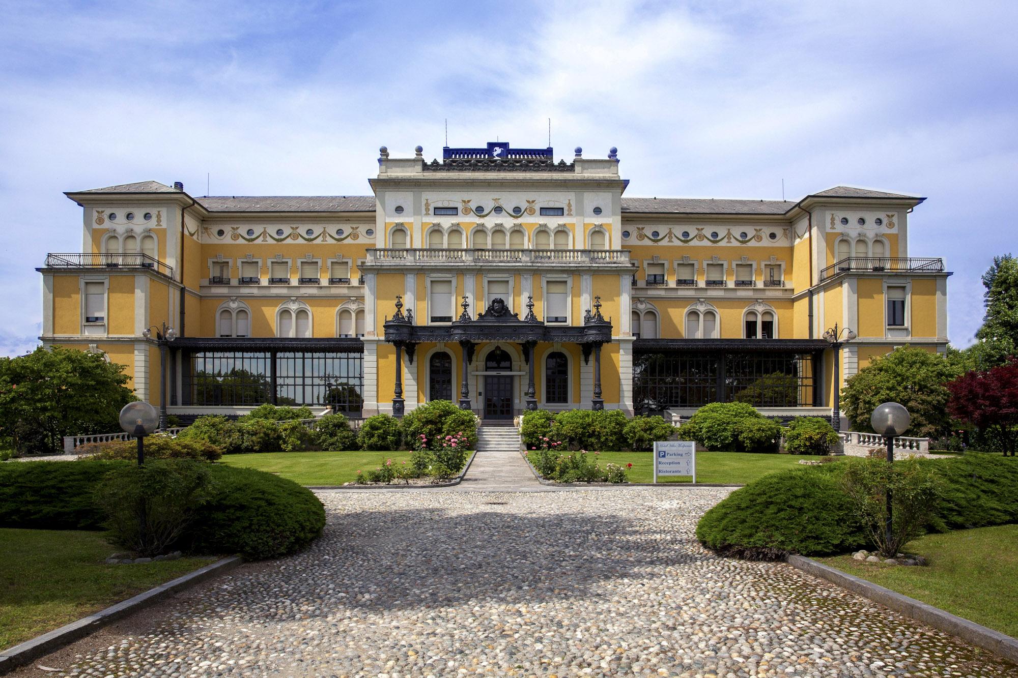 Hotel Villa Malpensa Vizzola Ticino Exterior foto